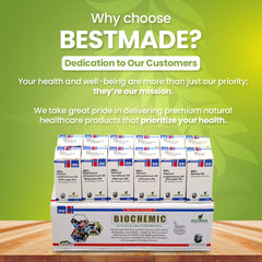 Bestmade Cell Salts bottles lined up for potential immune support routine.