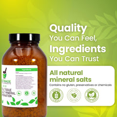 Bestmade Total Tissue Cell Salt packaging communicates value and extended use