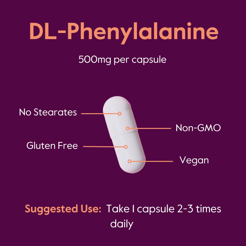 Bestvite DL-Phenylalanine two-pack packaging demonstrates value and convenience