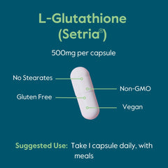 BESTVITE L-Glutathione daily routine scene with capsules