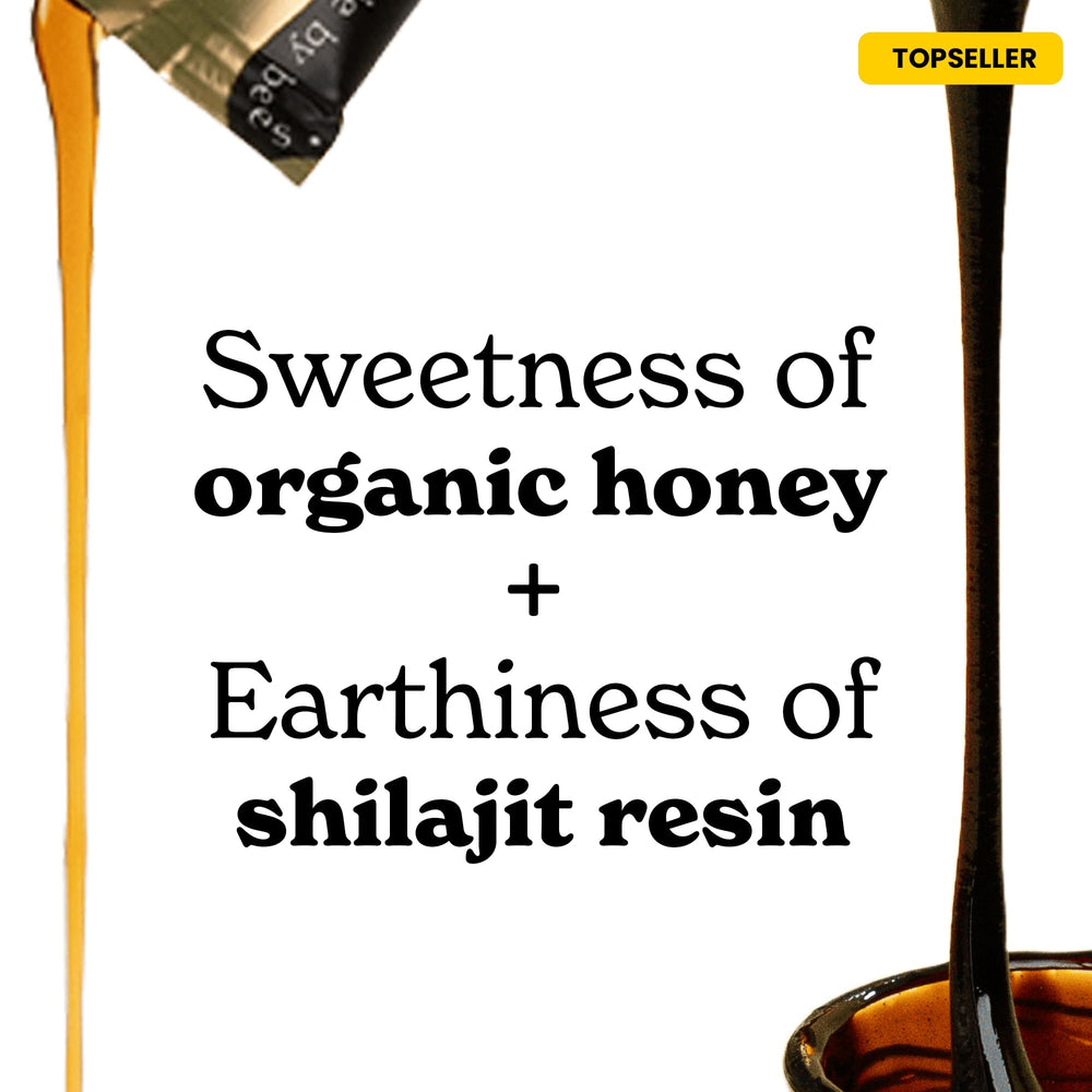 Better Alt Shilajit Honey Stick provides energy boost in a convenient daily sachet.