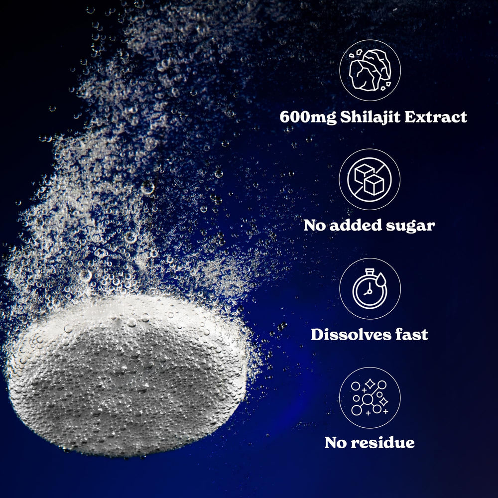 Better Alt effervescent tablet dissolving in water for quick daily use.