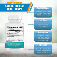 Better Bladder Ultra capsules-closeup reveals small, easy-to-swallow tablets for daily comfort.