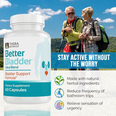 Better Bladder Ultra-label-detail highlights vitamin D3 and herbal blend for balance.