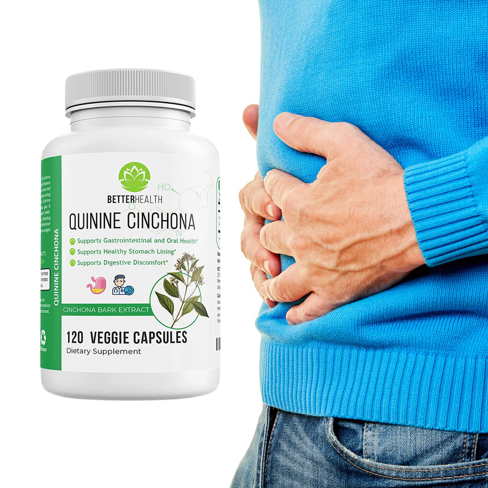 Morning routine with Better Health Quinine for supported comfort.
