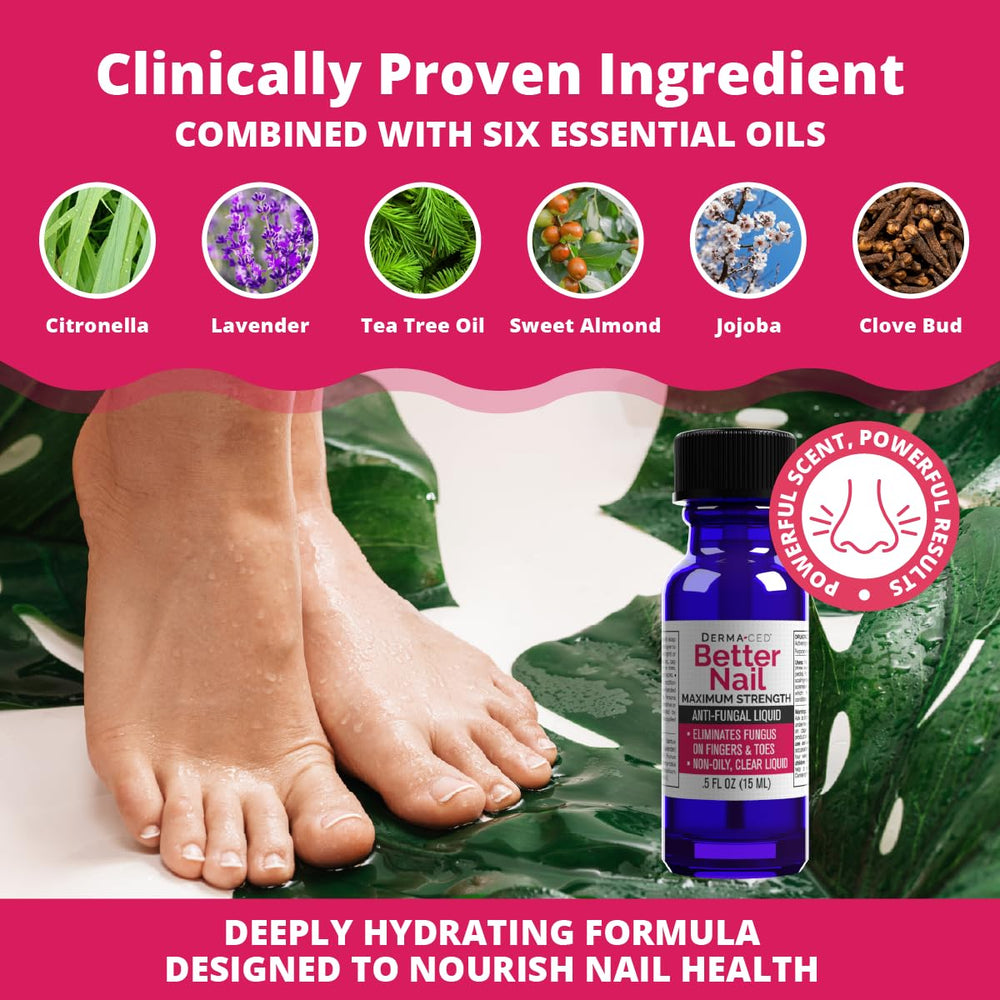 Better Nail vitamin E infusion supports skin health around the nail.