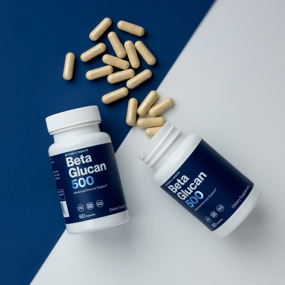 Better Way Health Beta Glucan 500 wellness routine shot for daily use