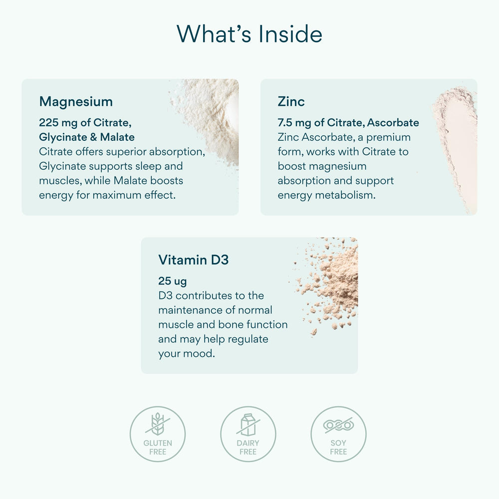 Bettervits sleep-support bottle scene for calm evenings