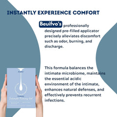 Beuifvo Probiotic Intimate Gel applicator for precise, mess-free use.