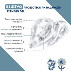 Beuifvo Probiotic Intimate Gel odor neutralization for discreet daily freshness.