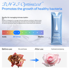 Beuifvo Probiotic Intimate Gel sensitive skin friendly formula for gentle care.