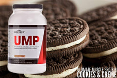 Creamy cookies & cream taste and smooth texture of UMP