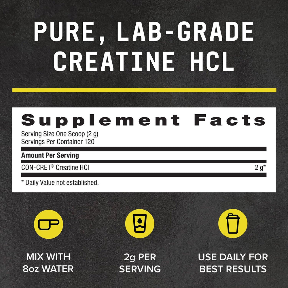 Beyond Raw Creatine HCl powder sugar-free option for macro-conscious athletes