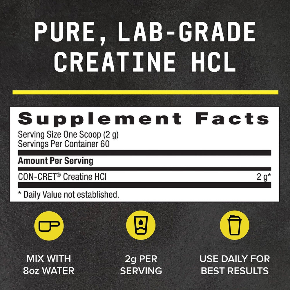 Beyond Raw Creatine HCl powder scoop-dispense for easy dosing