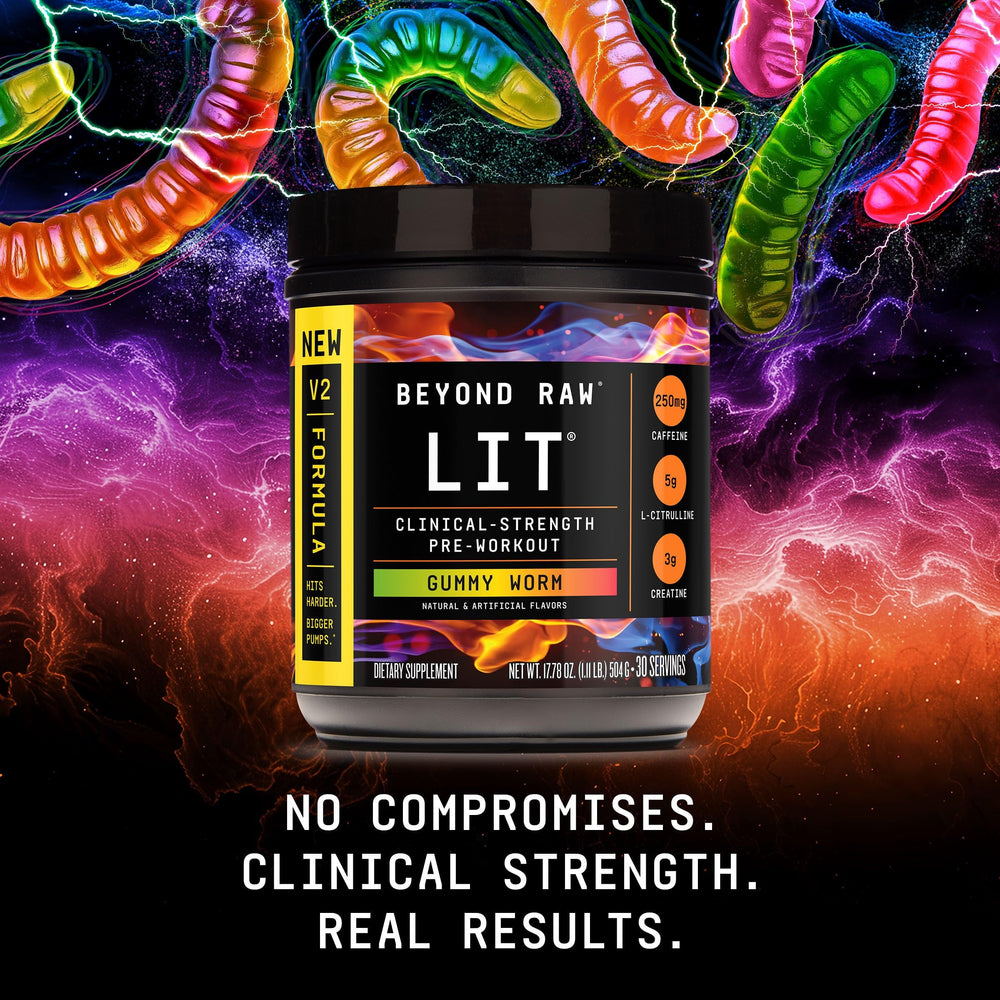 Group training session featuring BEYOND RAW LIT V2 on-the-go.