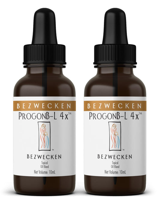 Bezwecken ProgonB-L 4x bottle pour for easy, precise topical oil application.