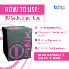 bhip Pink for Women Alive vitamin blend closeup signals wellness support