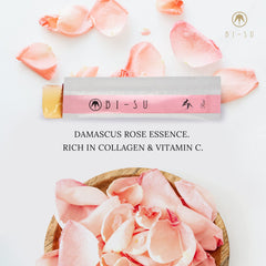 BI-SU packaging highlighting portable sachets for easy daily collagen routine.