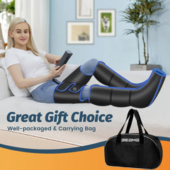 BIEAMA leg air massager interior fabric stays breathable and easy to wipe.