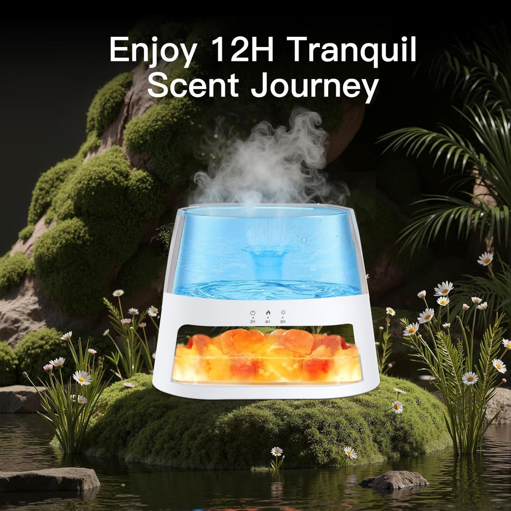BieJiahWeiBie 260ml water tank supports continuous aromatherapy.