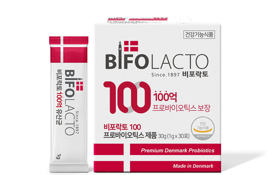 Bifolacto 100 easy-melt probiotic dissolving on tongue for convenient use