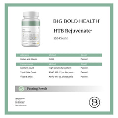 Sustainable packaging for Big Bold Health HTB Immune Rejuvenate emphasizing responsible sourcing.