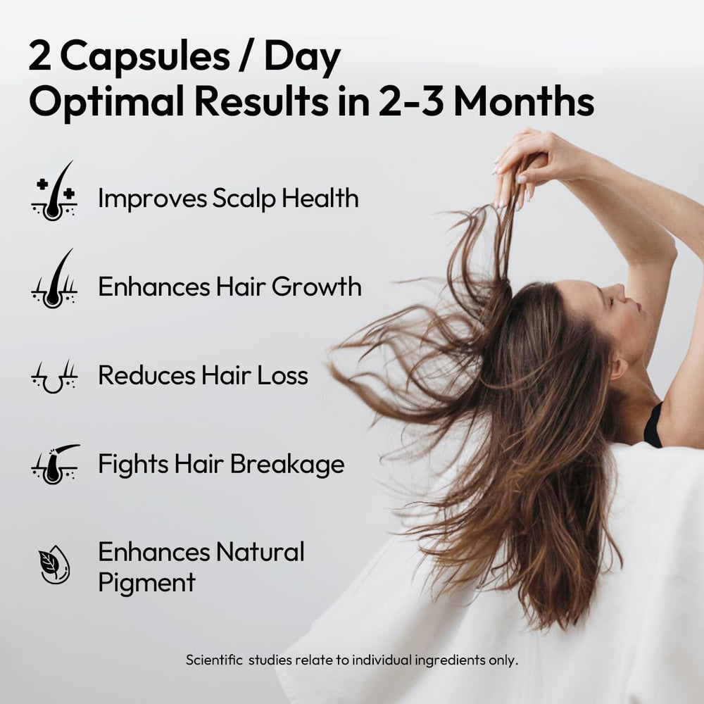 BIGVITA AnaGain Nu ingredient close-up highlights pea-derived support for hair health
