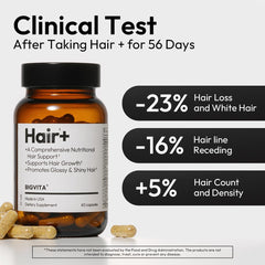 BIGVITA Black Sesame Extract close-up emphasizes nutrient-rich formula for scalp vitality