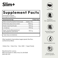 BIGVITA Slim+ decaf green tea extract visual for mild thermogenesis