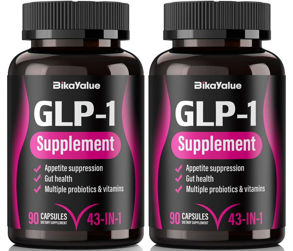 BIKAYALUE GLP-1 bottle-front for a convenient daily wellness routine