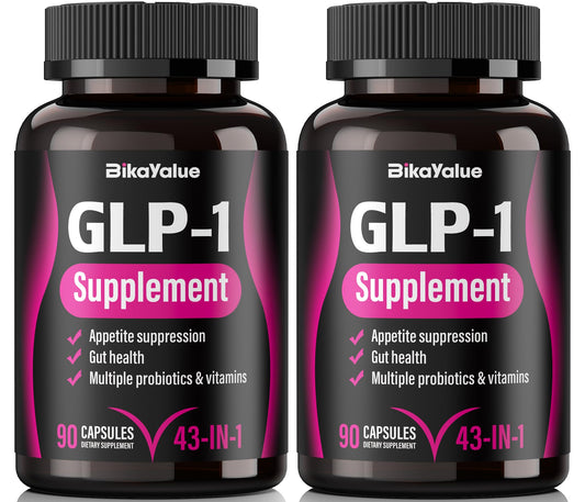 BIKAYALUE GLP-1 bottle-front for a convenient daily wellness routine