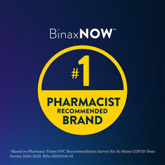 BinaxNOW dropper bottles included for processing the sample