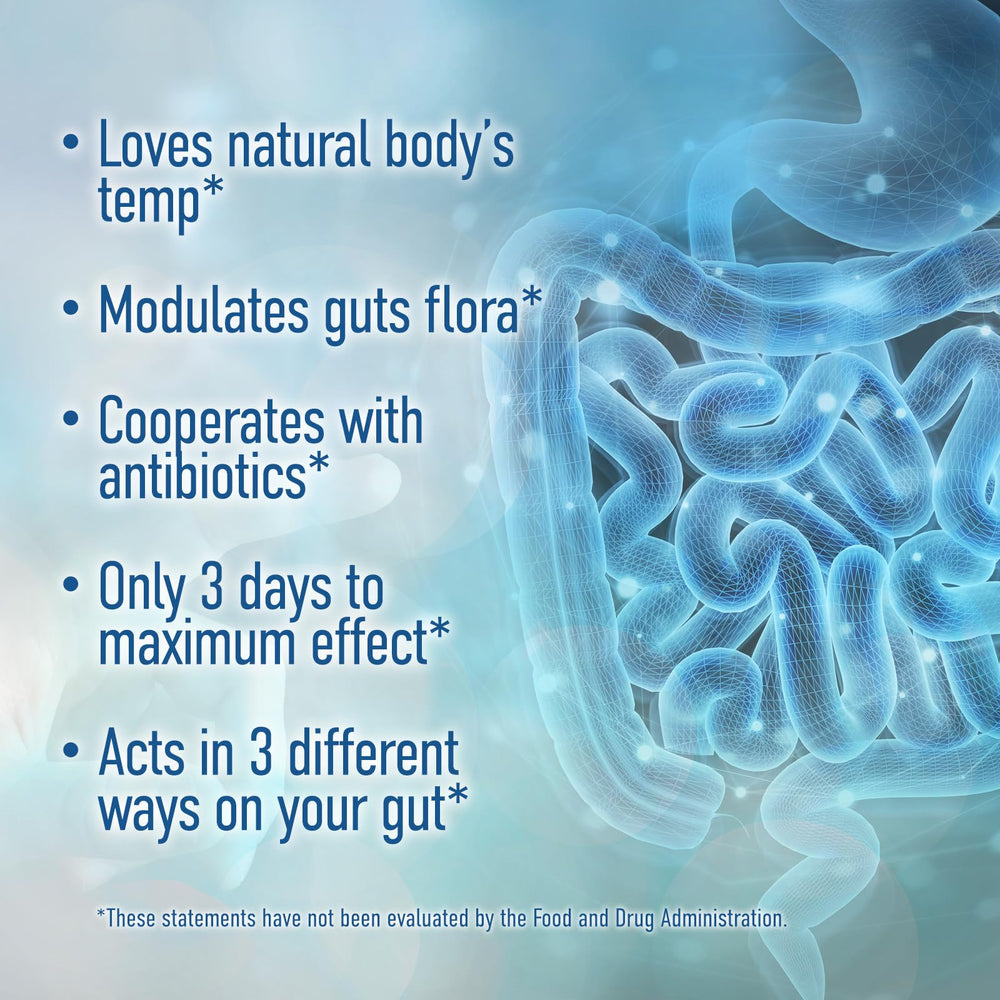 Bio Absorb packaging emphasizes vegan, non-GMO probiotic with dairy-free and gluten-free ingredients
