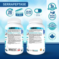 Capsules close-up highlighting vegetarian, allergen-friendly formula.
