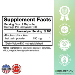 Bio-Design Aloe Lite packaging outer box emphasizes gentle, plant-based relief