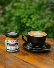 BIO-GRAPE ultra-fine curcumin powder ideal for smoothies.