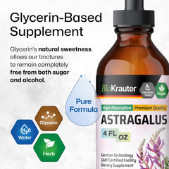 BIO KRAUTER Astragalus tincture german technology nod to precise craftsmanship