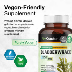 BIO KRAUTER Bladderwrack capsules with German technology seal