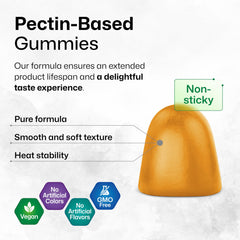 Banana-flavored BIO KRAUTER CoQ10 gummies shown for everyday use