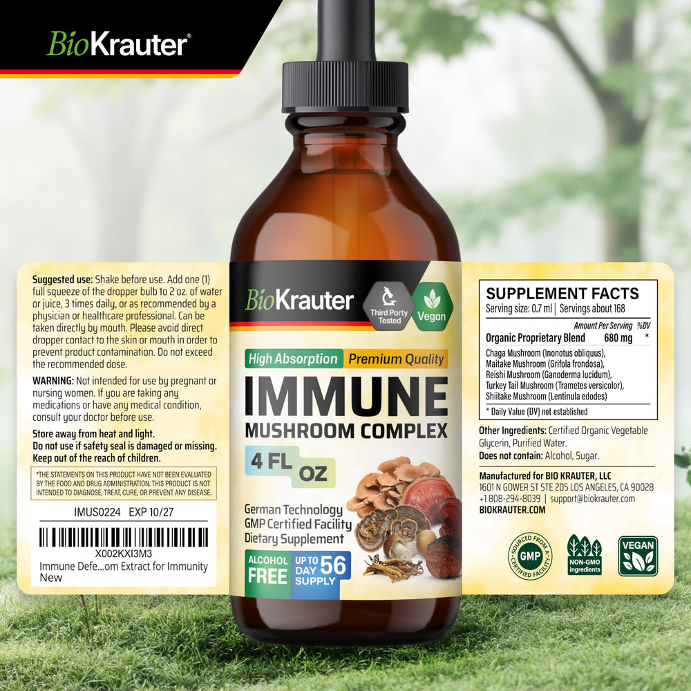BIO KRAUTER liquid extract line shows versatile use in beverages and direct intake