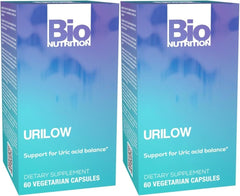 Bio Nutrition Urilow two-pack bottles for daily urinary wellness
