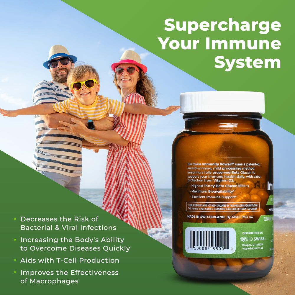 Gluten-free badge on Bio Schwiiz beta glucan formula