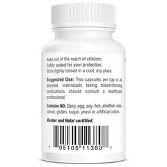 Bio-Tech Pharmacal D3Plus ingredients panel with D3, K2, magnesium, zinc, boron