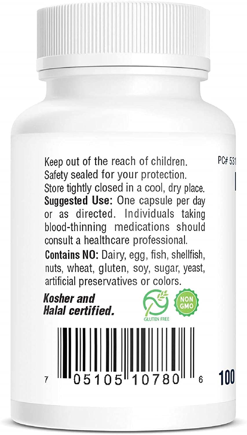 Bio-Tech Pharmacal MK-7 capsules closeup for daily bone support.