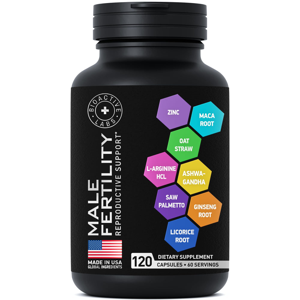 BIOACTIVE LABS complete fertility blend tablet designed for daily use.
