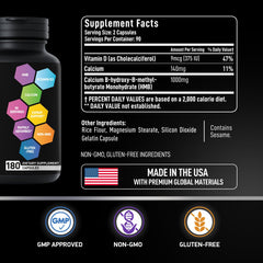 Bioactive Labs HMB D3 daily use; sport-focused supplement for training.