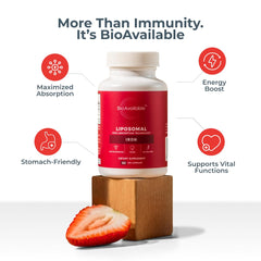 BioAvailable Liposomal Iron travel pack for on the go use