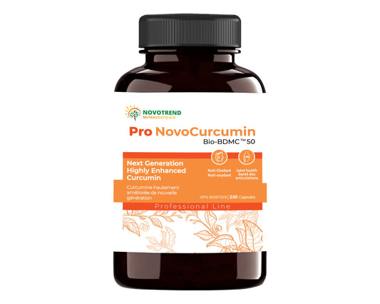 BIOBDMC Pro NovoCurcumin bottle front view for daily wellness
