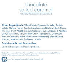 Biocare GLP-1 ingredients label highlighting vitamins and minerals for balanced nutrition.