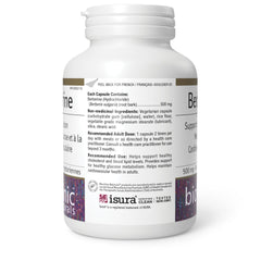 Bioclinic Naturals Berberine HCL 90-capsule count indicating ample daily use